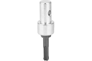 REDXIAO Garden Auger Electric Drill Adapter, 2 Well Earth Auger Connector for SDS Plus Drill Cordless Drill Perch Drill