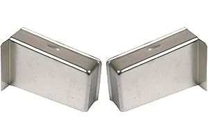 NEXTRADEITALIA BLISTER GUSCI COPERTURA METALLO CROMO SATINATO DESTRA SINISTRA (PZ.2)