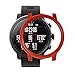 Produktbild BZLine® für Huami Amazfit Stratos, Mode Schlank PC Case Cover schützen Shell für Huami Amazfit Stratos Smart Watch 2 / 2S Sports Smartwatch With GPS PPG Heart Rate Monitor 5ATM Waterproof (Rot)