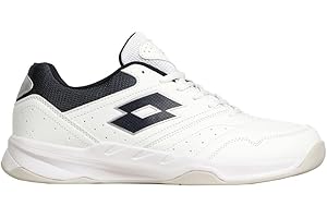 Lotto Mirage 650 IDC Hallenschuh, Herren, All White/Dress Blue