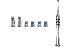 CTBDZ Kit de Vis de Fond et Tournevis pour MacBook Pro A1706 A1989 A2251 Bottom Case Screws with Screwdriver (Couleur argent)