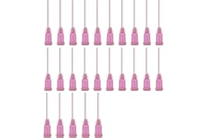 LTKJ Luer Lock Kunststoffspritze, 20G stumpfe Spitze, Messspritze Werkzeuge zum Messen, Lipgloss, Flüssigkeitsnachfüllen, Dosieren, DIY Handwerk, Öl Nachfüllen, Füttern von Haustieren, Klebeapplikator