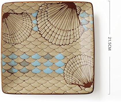 Creative ceramic plate [hotels] household use dish dish [side dish] disc-F