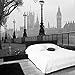 Produktbild Walplus 365 x 255 cm Wand Sticker "London Fog" Wandgemälde Art Aufkleber Vinyl Home Dekoration DIY Living Schlafzimmer Décor Tapete Kinder Zimmer Geschenk, mehrfarbig