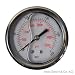 Produktbild Glycerinfüllung Manometer waagerecht 63mm 1/4 Glycerin Hydraulik 0-250 bar