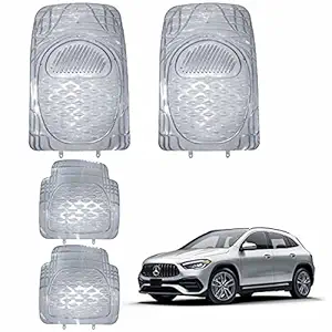 Asryd PVC Transparent Car Floor/Foot Mats Set of 4 for Mercedes-Benz GLA