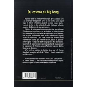 Du cosmos au big bang : La révolution philosophique Livre en Ligne - Telecharger Ebook