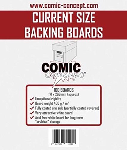 Preisvergleich Produktbild Comic Concept Backing Boards Current Size (100 Stück)