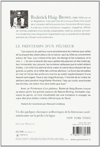 Book's Cover of Le printemps d'un pêcheur