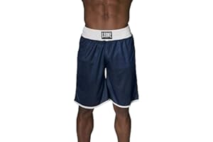 LEONE 1947 Pantalón Corto Boxeo Rojo/Azul