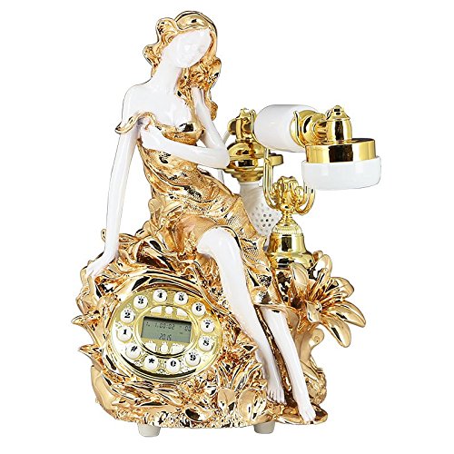 spécification Mode fixe téléphone rétro antique style européen luxe maison fixe téléphone