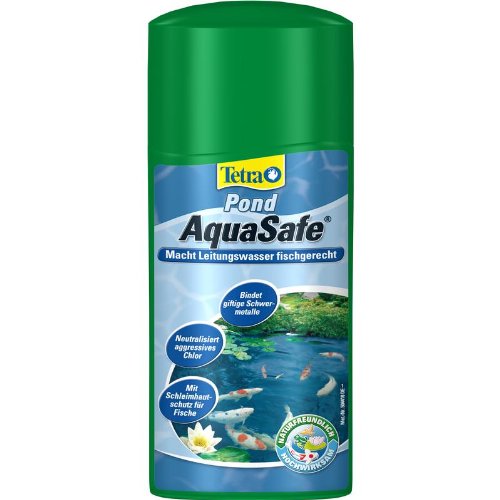 Tetra Pond AquaSafe (Qualität-Teichwasseraufbereiter für fischgerechtes und naturnahes Teichwasser), 500 ml Flasche