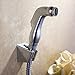 KES Toilet Hand Held Bidet Shattaf Cloth Diaper Sprayer with Extra Long Hose and Bracket Holder Polished Chrome, LP922