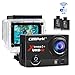 Produktbild Action Cam Campark 4K Wifi Sports Action Kamera 16MP Ultra Full HD Helmkamera Wasserdicht mit Dual Batterien und Kostenlose Zubehör Kits