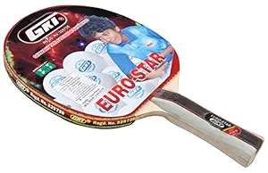 GKI Euro Star Table Tennis Wooden Racquet