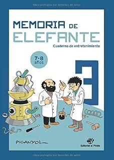 Memoria de elefante 3: cuaderno de entretenimiento: Juegos para niños de 7 y 8 años: tercero de primaria: cuaderno de actividades