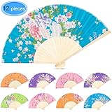 Geeignete Größe: Die Entfaltungsgröße des Lüfters beträgt 15 Zoll * 8,2 Zoll, während die gefaltete Länge 9 Zoll beträgt. Es ist sehr leicht und bequem zu tragen und zu falten, egal ob Sie sich im Freien oder im Innenbereich befinden.