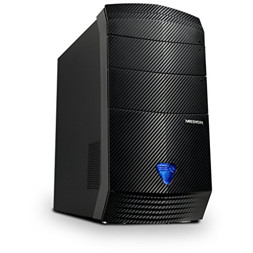 MEDION AKOYA P5341 DR PC-System (Intel Core i5-7400, 120 GB SSD, 1 TB HDD, NVIDIA GeForce GTX 750 Ti, DVD-/CD-Brenner, Bluetooth 4.0, Windows 10 Home) schwarz - 2