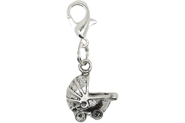 Breloque Charm pour Bola de Grossesse ou pour Mettre sur un Bracelet Collier Porte Clés : Landau