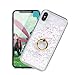 Produktbild Schutzhülle für iPhone X, für iPhone 10 Gypsophila, aus Silikon, TPU mit Bling Sabbie Möbel Sequins für Liquid Glitter Shine, weiche transparente Stoßstange auf Anti-Scratch Cap Shock