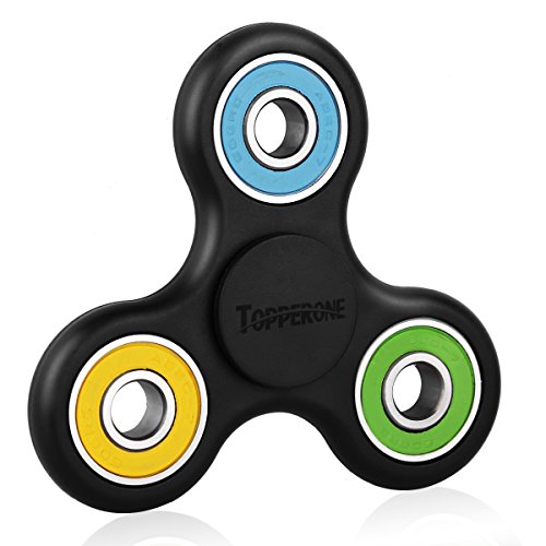 Topperone 2017 New The Anti-Anxiety Spinner Hand Spinner Fidget toys Stress Reducer Triangle Ultra Durable Ceramic Bearing Stress Reducer High Speed