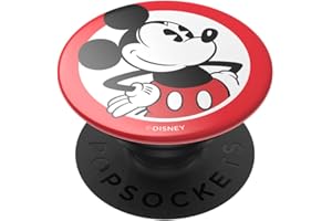 PopSockets PopGrip - Soporte y Agarre para Teléfonos Móviles y Tabletas con un Top Intercambiable - Mickey Classic