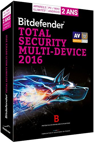 Preisvergleich Produktbild Bitdefender Total Security Multi-Device 2016 (5 utilisateurs, 2 ans)