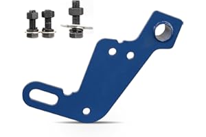 Archaic Gancio di traino per Suzuki Jimny Sierra JB64 JB74 2018-2023, sinistro per rimorchio fuoristrada per Jimny, acciaio resistente alla corrosione (Gancio traino anteriore Blu)