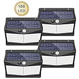 luz de seguridad para bicicleta 【Impermeable IP65 y luz duradera】 Coeficiente de impermeabilidad IP65 ， La lámpara solar profesional IP65 a prueba de agua funciona muy brillante. Incluso en días lluviosos puede iluminar su jardín, patio, garaje, entradas de vehículos, puertas de entrada, patios traseros, paredes, etc.