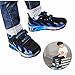 Produktbild Kinderschuhe, Chickwin Baby LED Kinderschuhe Unisex Weich Und Bequem Rutschfest Bunte LED-Leuchten Schuhe SportSchuhe Flashing Schuhe (26 / Maß Innen (cm) 15, Blau)