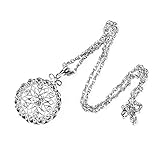 Material: Marco de aleación y lente de cristal óptico, elegante chaqueta de punto para cadena ve muy bonito, que no sólo es una lupa, sino también un joyas, usted puede dependen de su cuello, muy práctico