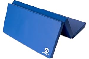 ‎JEFLEX Jeflex - klappbare Weichbodenmatte & Turnmatte 210 x 100 x 8 cm MADE IN GERMANY/Gymnastikmatte tragbar/platzsparende Fitnessmatte & Yogamatte/Spielmatte für Kinderzimmer