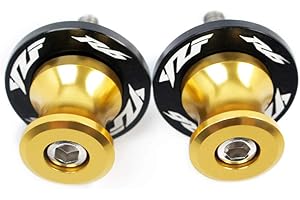 BXMOTO Diábolos Moto Basculante Bobina de Deslizadores Tornillo del Soporte M6 6mm CNC Aluminio para Yamaha YZF R6 1999-2004,2005-2016
