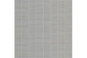 Aquabord Light Grey Tile Effect PVC T&G Wall Panel - Shower Wall Panels - Bathroom Cladding - Kitchen Wall Panels – IPSL Wall Panels Ideal For Bathrooms, Kitchens and Around The Home 2.4x1.0mx10mm
