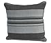 Produktbild Homescapes Kissenhülle Morocco grau gestreift Kissenbezug 45 x 45 cm 100% reine Baumwolle mit Reißverschluss