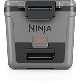 Ninja FrostVault Hard Cooler 28 l, birinci sınıf yalıtımlı soğutma kutusu, 6 g&uuml;ne kadar buz tutar, buzdolabı sıcaklığına sahi