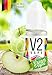 Produktbild V2 Vape E-Liquid Grüner Apfel - Luxury Liquid für E-Zigarette und E-Shisha Made in Germany aus natürlichen Zutaten 10ml 0mg nikotinfrei