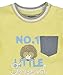 Kanz Baby Boys 0-24m 1512431 Plain Short Sleeve T-Shirt, Yellow (Pale Banana/Yellow 4002), 3-6 Months (Manufacturer Size: 68)