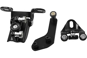 VHEUHZ 3x Rodillo de Puerta corrediza (parte inferior + medio + superior) compatible con Ford Transit MK6 7 Juego de rieles de guía de Rodillo de Puerta corredera 1667675 1705694 4796308