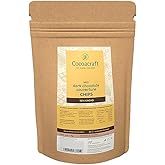 Cocoacraft 52% Mild Dark Couverture Chocolate Chips| 100% Natural |Handmade Artisinal Choco Chips from Kerala for Cakes, Cook