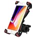 Produktbild Fahrrad Handyhalterung TOPBEST Anti-Shake Rutschfest Fahrradhalterung Motorrad Handy-Halter Universal Handy Halterung Outdoor Fahrradhalterung Fahrrad Lenker 360° Drehbare Handyhalterung Handy GPS Halter
