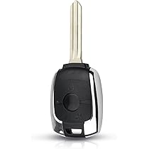 Guscio Chiave Ssangyong Actyon Kyron Rexton - Cover Ricambio 2 Tasti Con Lama Vergine