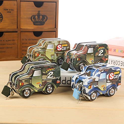 Generic Kreative Sparschwein Auto Modell Münze Geld Sparen, um gute Gewohnheit der Kinder zu Verbessern, Geschenk, kinder Zimmer Dekoration, Tischdekor - 9
