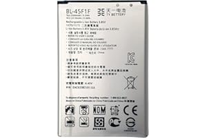 [TY BETTERY] Akku kompatibel mit BL-45F1F LG K4 2017 /LG K8 /LG K8 2017 /LG K9 2018 / K10 Pro (M160, M153, M151, M200)