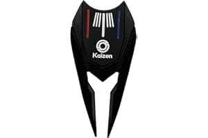 Kaizen Golf Divot Repair Tool with Magnetic Ball Marker & Putting Alignment Aid - Premium Pitchfork - Gift Boxed