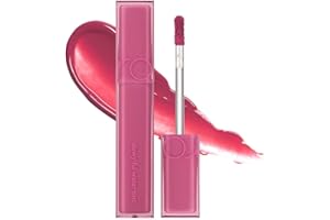 rom&nd brillo de labios con tinte de agua tinte de labios de larga duración | Brillo de labios natural hidratante MLBB |0.18 fl oz (06 thulian)