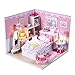 Imported DIY Wooden Dolls house Miniature Kit w/ Light -Bedroom-15018595MG RS.1350.00