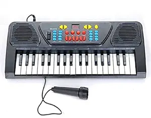 AIZCOS 37 Keys Piano Keyboard Musical Analog Portable Keyboard for Kids with Rhythms, Instrument Sounds and 6 Demo Songs, Microphone Included