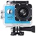 Produktbild Vemont Action Kamera 2,0 Zoll Bildschirm, WIFI 12MP Full HD 1080P 30m/98 Fuß Wasserdichte Sports Kamera 170°Weitwinkel mit Zubehör Kits (Blau)