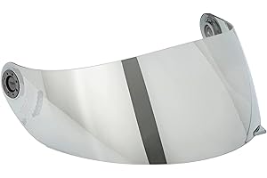 Shark Mixte Vz6030pchr Ecran casque moto, métal chrome, Taille unique EU